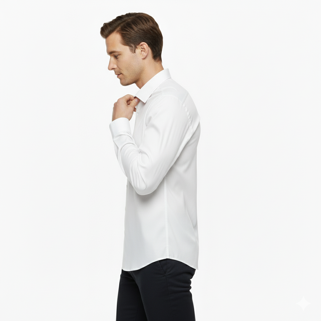 GritHide The Core Shirt: The Ultimate Wrinkle-Free Commuter Shirt (All-Day Sharp, No Iron)