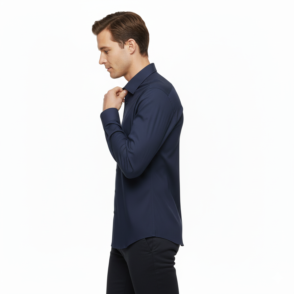 GritHide The Core Shirt: The Ultimate Wrinkle-Free Commuter Shirt (All-Day Sharp, No Iron)