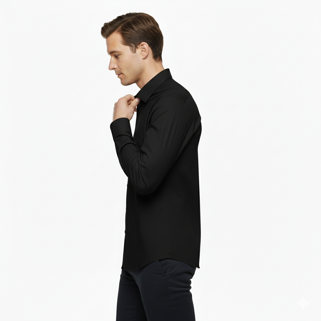 GritHide The Core Shirt: The Ultimate Wrinkle-Free Commuter Shirt (All-Day Sharp, No Iron)